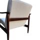 Mid Century Armchairs in Beige Linen, by Edmund Homa, 1960s, Set of Two