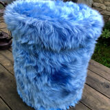 Vintage moumoute pouf