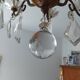Lustre cage Cristal