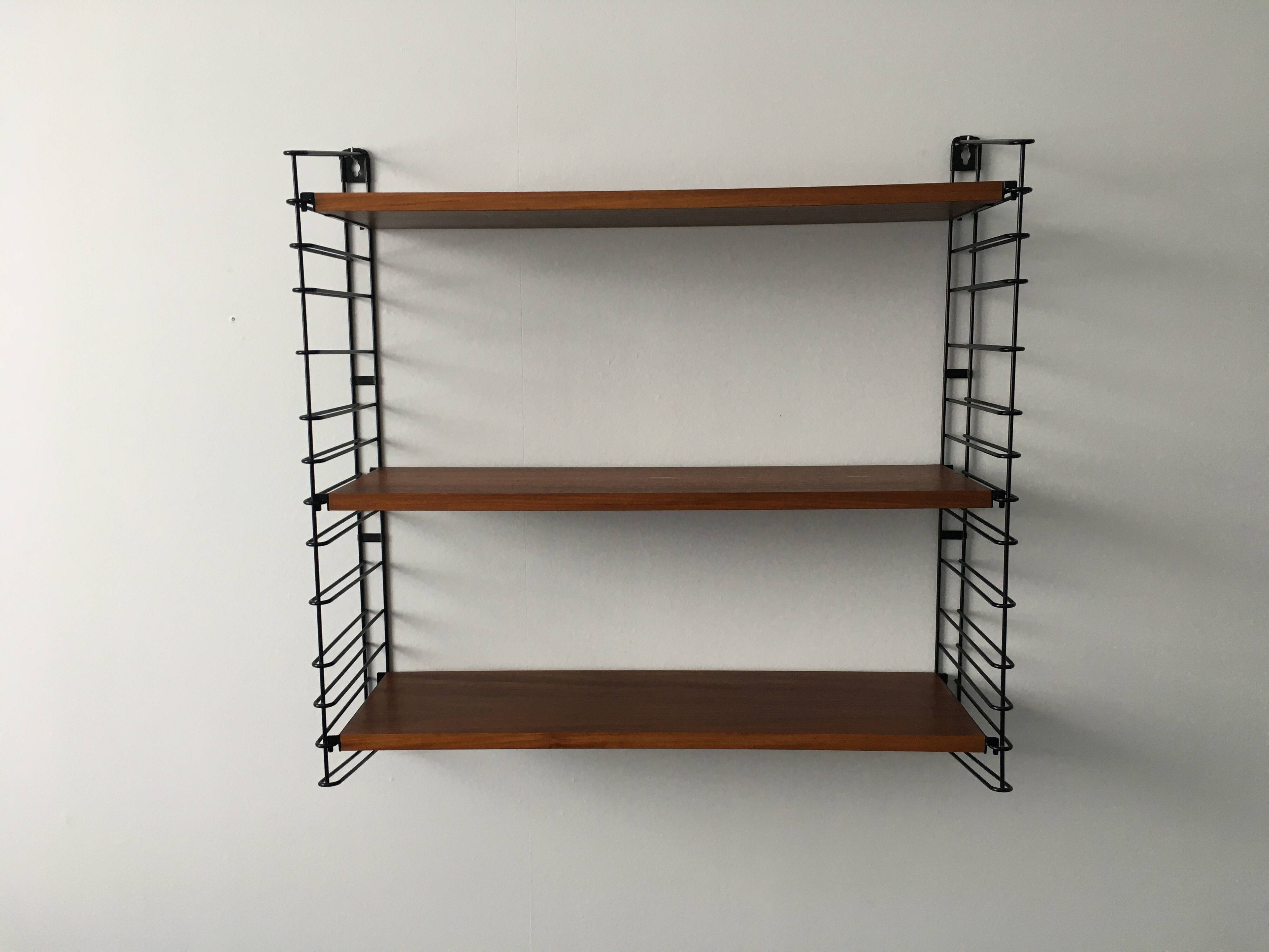 Tomado Holland teak wall shelf from the 60s