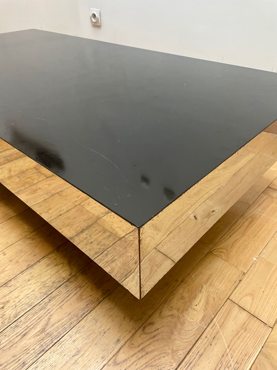 Vintage lacquered coffee table year 70/80