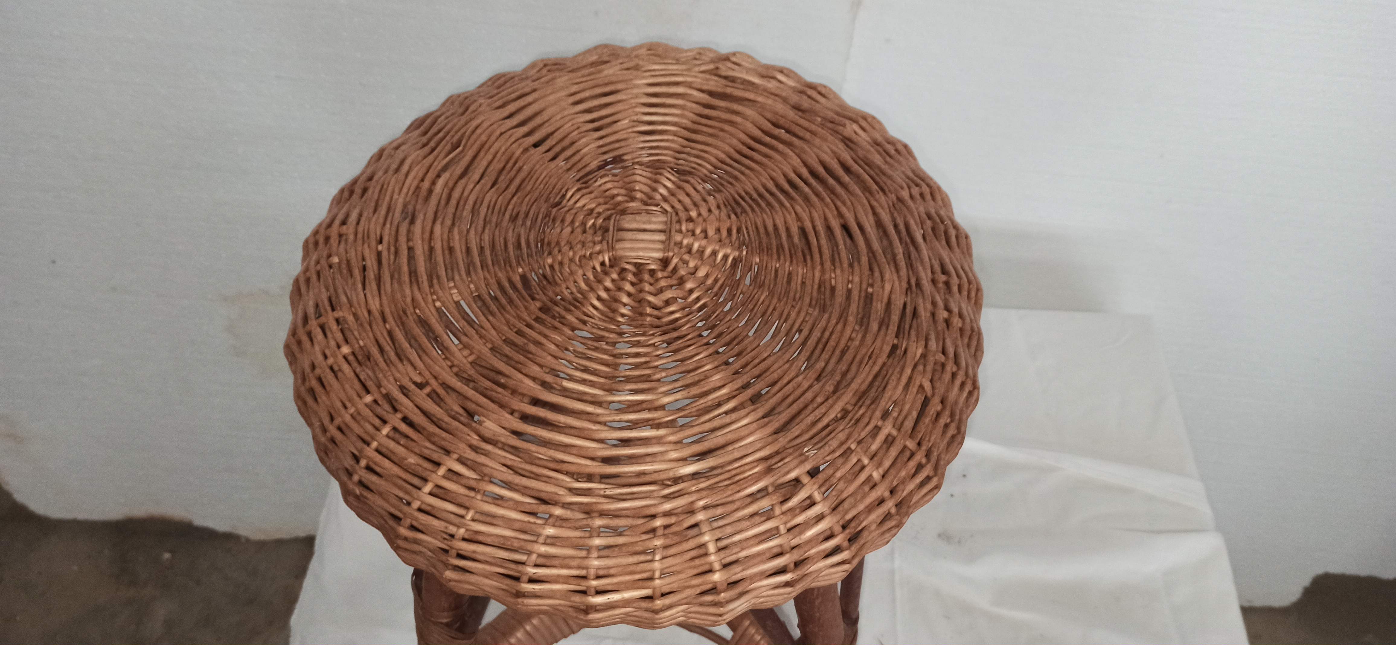 Rattan stool