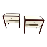 Set of 2 night tables bedside table 1970’s