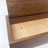 Small box with wood and bone marquetry, 1950s