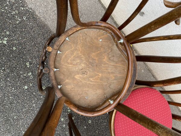 Set de 6 chaises de restaurant