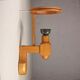 Wall lamp in oak and ceramic Guillerme and Chambron
