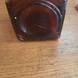 Amber glass bottle