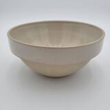 Digoin vintage stoneware salad bowl