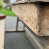 Double patinated school desk