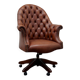 Chaise de directeur Chesterfield anglaise classique