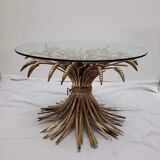 Table basse en herbe de blé