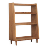 Slanted Oak Bookshelf