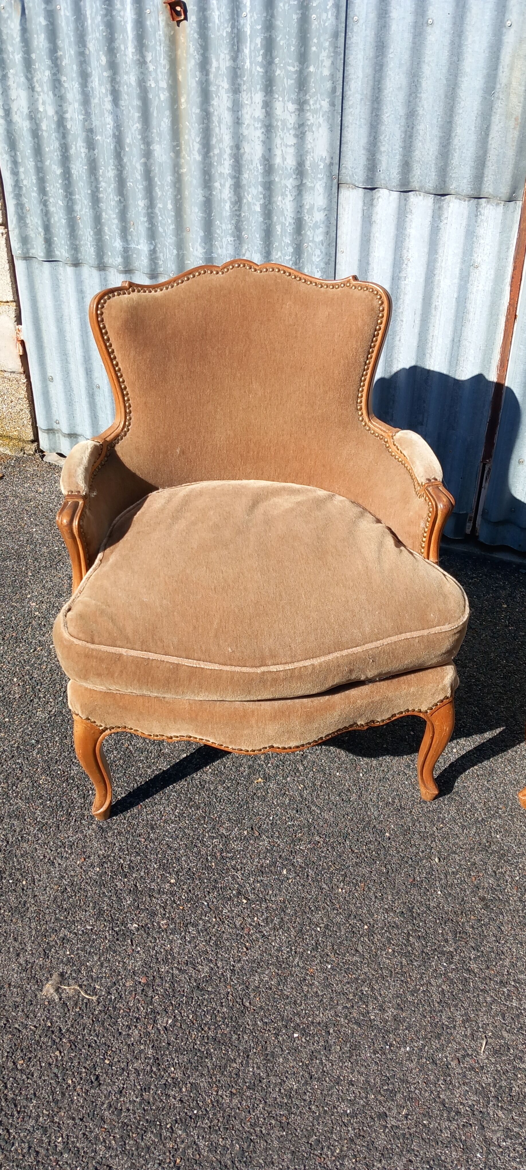 Louis XV style armchairs