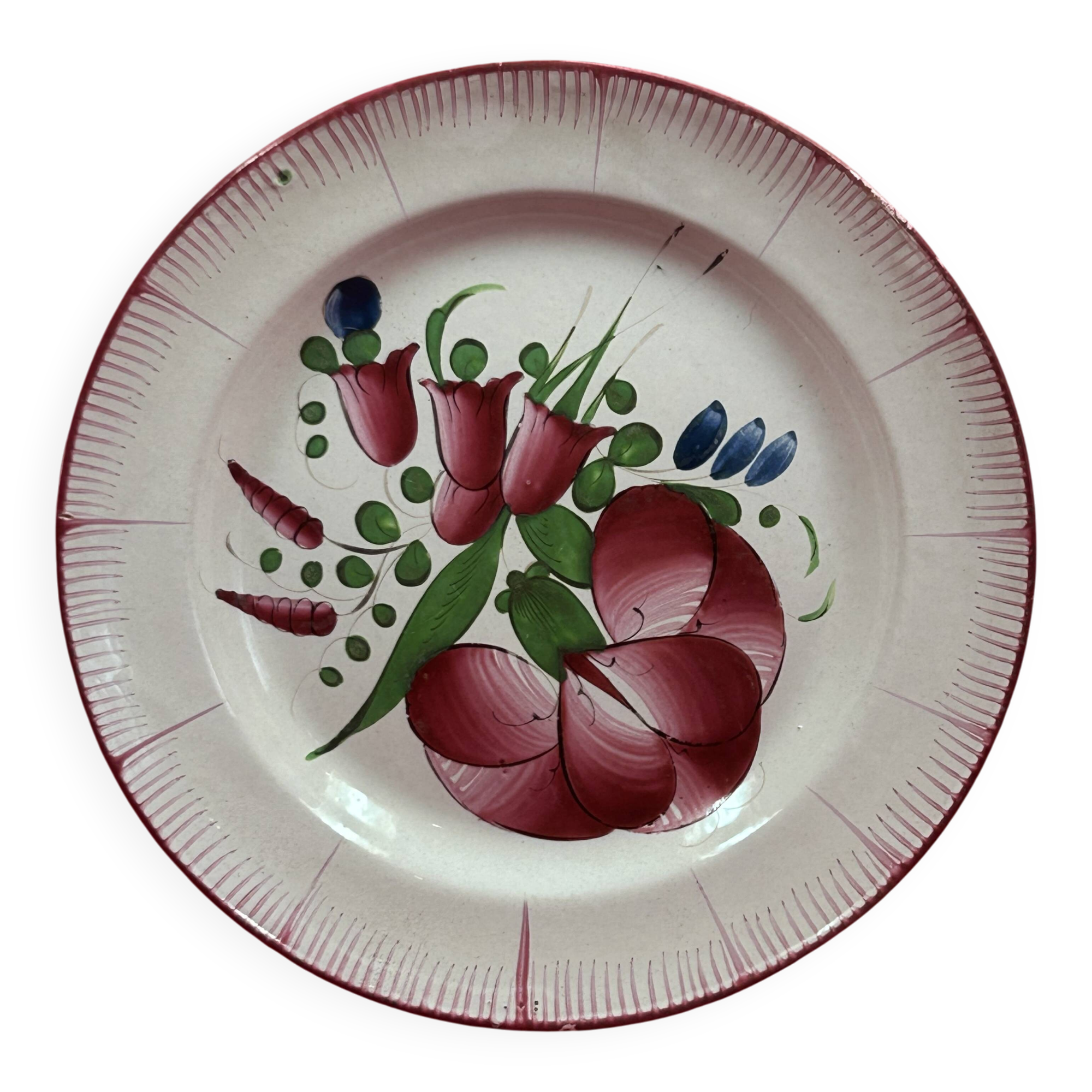 diameter 22.5 cm - With the scars of the past and all its history, minim