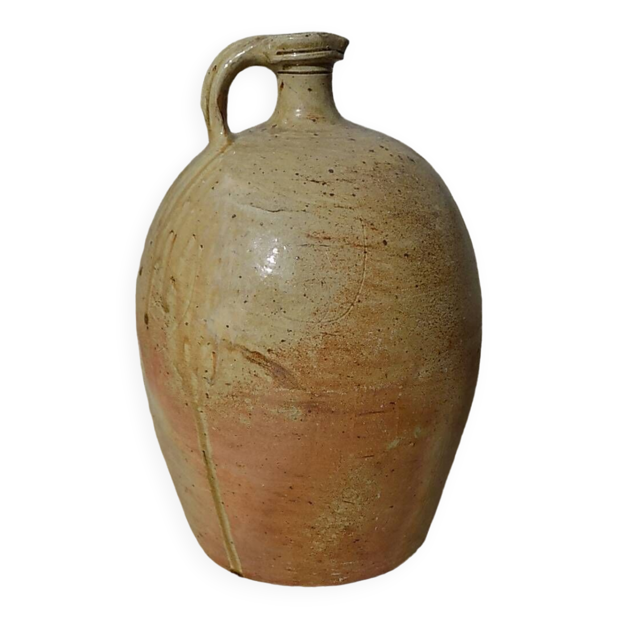 enamelled stoneware jug jar