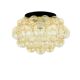 Large Mid-Century Bubble Glass Ceiling Light by H. Tynell, Germany, 1960s
