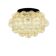 Large Mid-Century Bubble Glass Ceiling Light by H. Tynell, Germany, 1960s