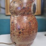 Owl night lamp in sandstone Guy Baudat