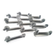 Box of 12 zoomorphic crystal knife holders from Vannes le Chatel