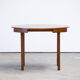 Table set and built-in chairs (x4) Vintage Scandinavian 1960