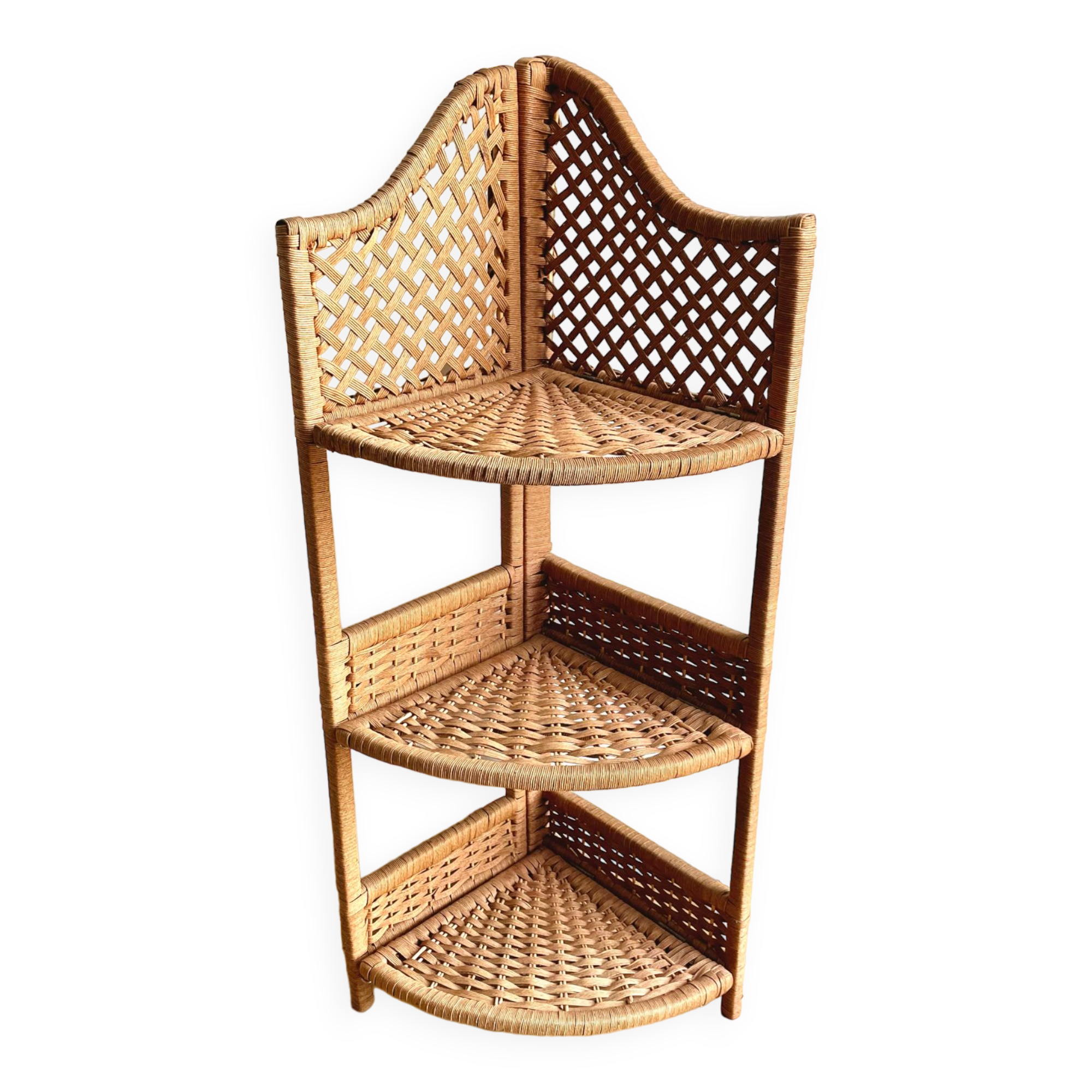 Vintage corner cabinet