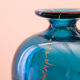 Vase en verre avec inclusion Mdina Malte