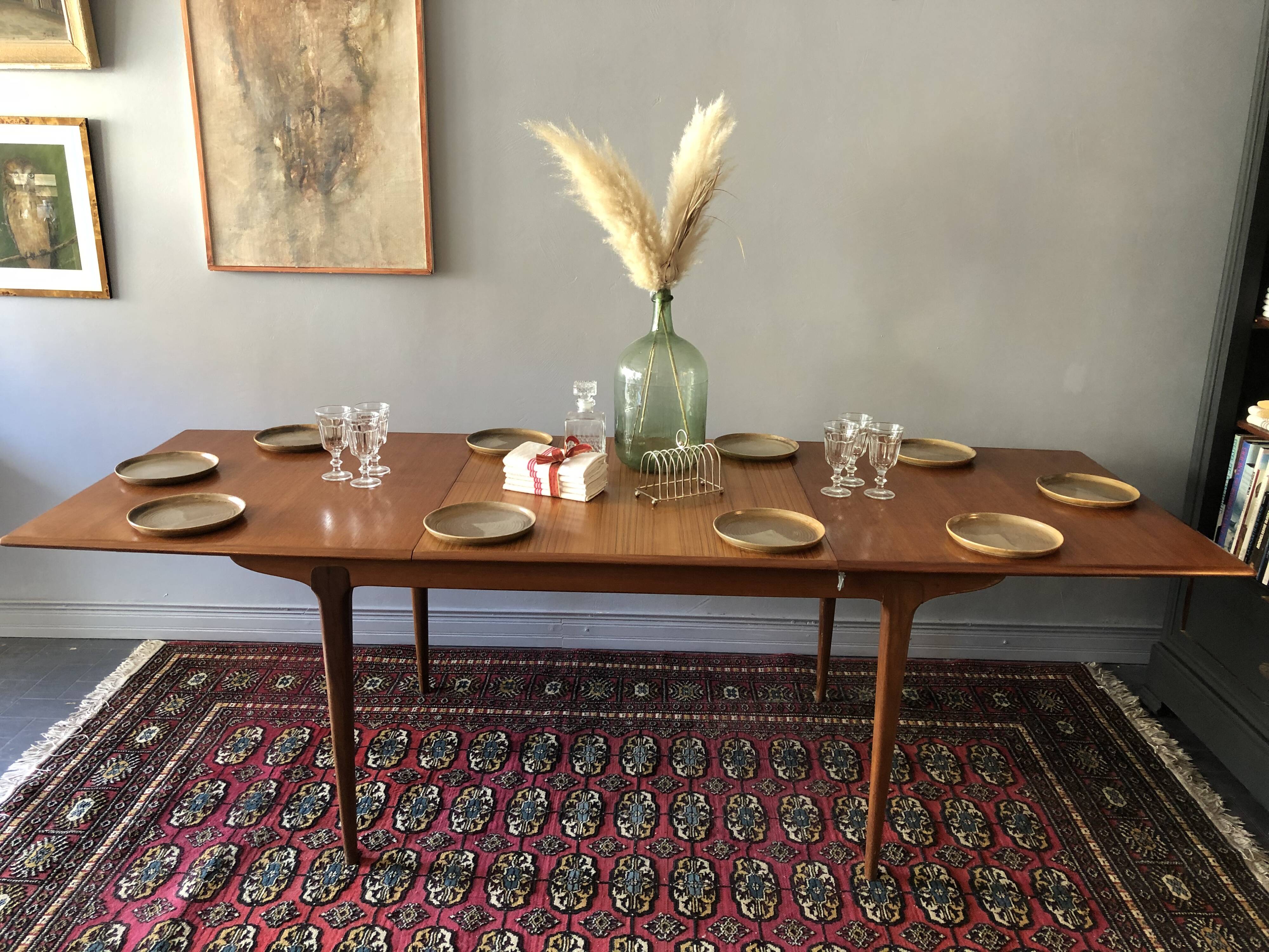 Scandinavian extension table 160/90 or 240/90 cm