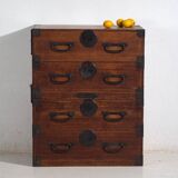 Antique Japanese chest of drawers – Meiji/Taishō period (c.1868-1926) #43