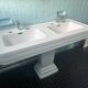 Lavabo double vasque Art déco