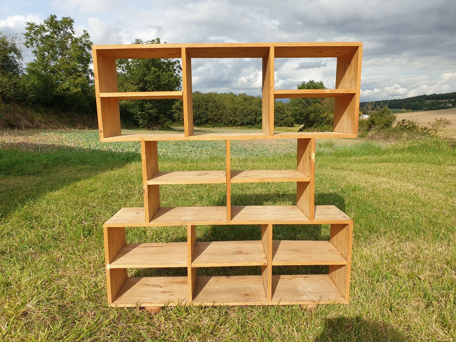 Claustra old piece of furniture workshop lockers