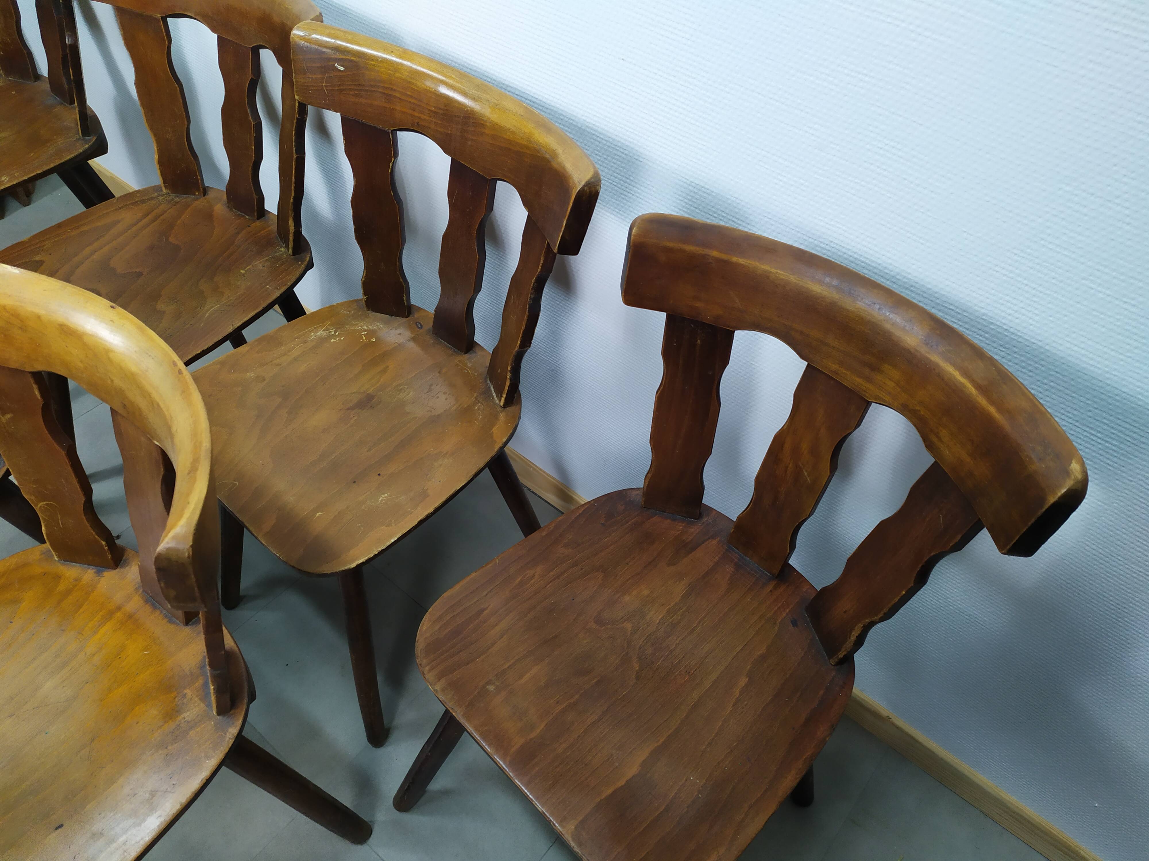 Set of 6 chairs 70/90