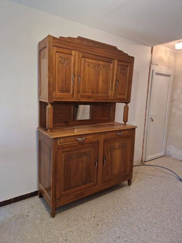 Vintage walnut sideboard,