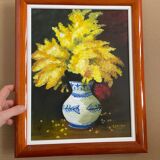 Still life with mimosa