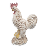 A colorful figurine of a Rooster, Made in Italy