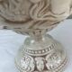 Ensemble Capodimonte – Coupe sur piédouche et plat décoratif