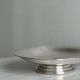 Shiny silver metal cup