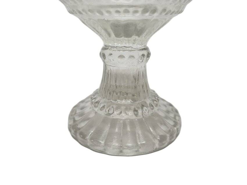 Postmodern bowl on stand from Iitala, Finland, 1970s