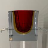 Murano Sommerso ashtray-empty pockets