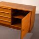 Compact mid-century teak sideboard