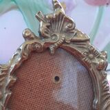 Cadre photo ancien en bronze