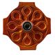1960s/1970s Ceramic Wall Sconce, Mid-Century Space Age Design