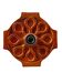 1960s/1970s Ceramic Wall Sconce, Mid-Century Space Age Design