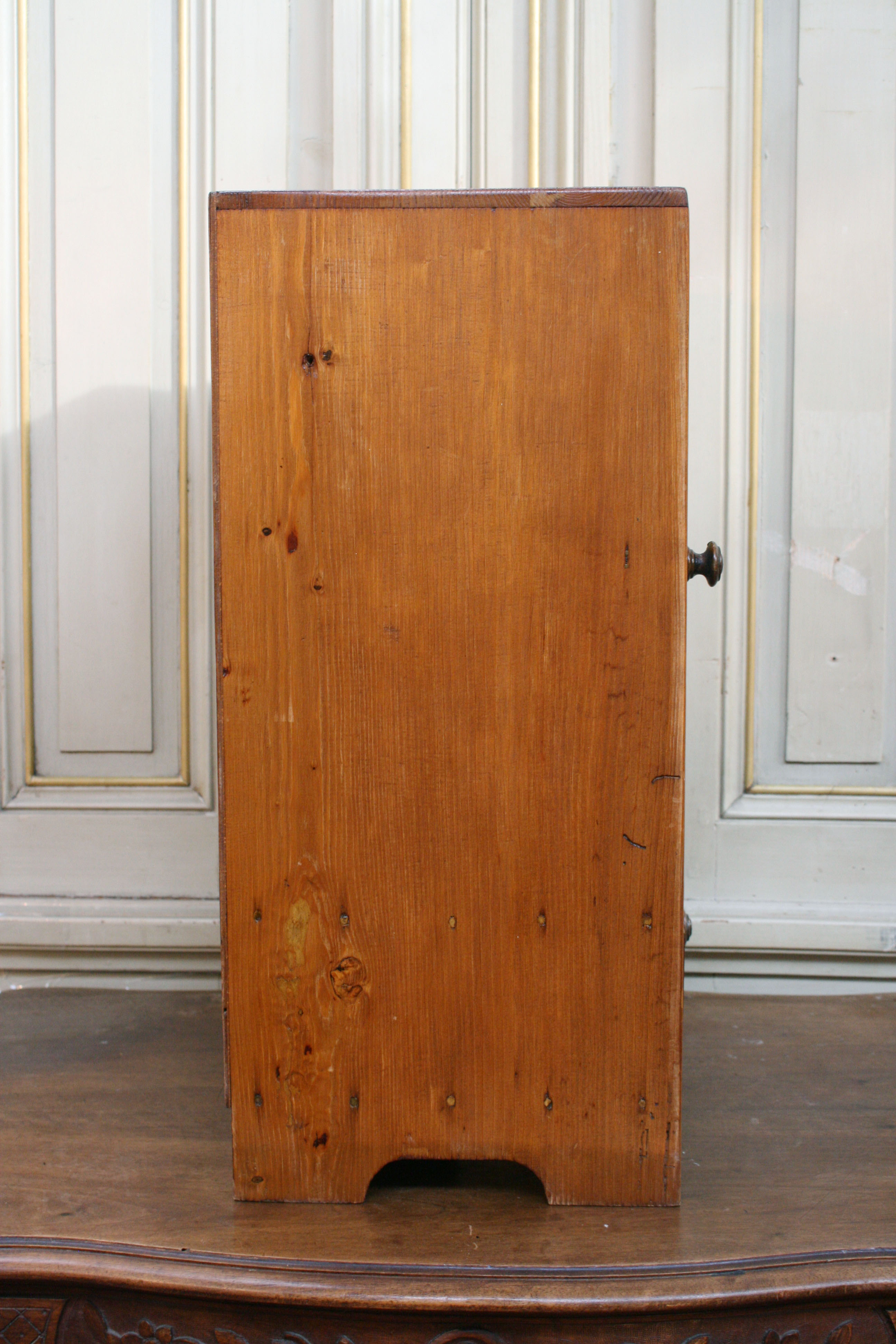 Wooden medicine cabinet