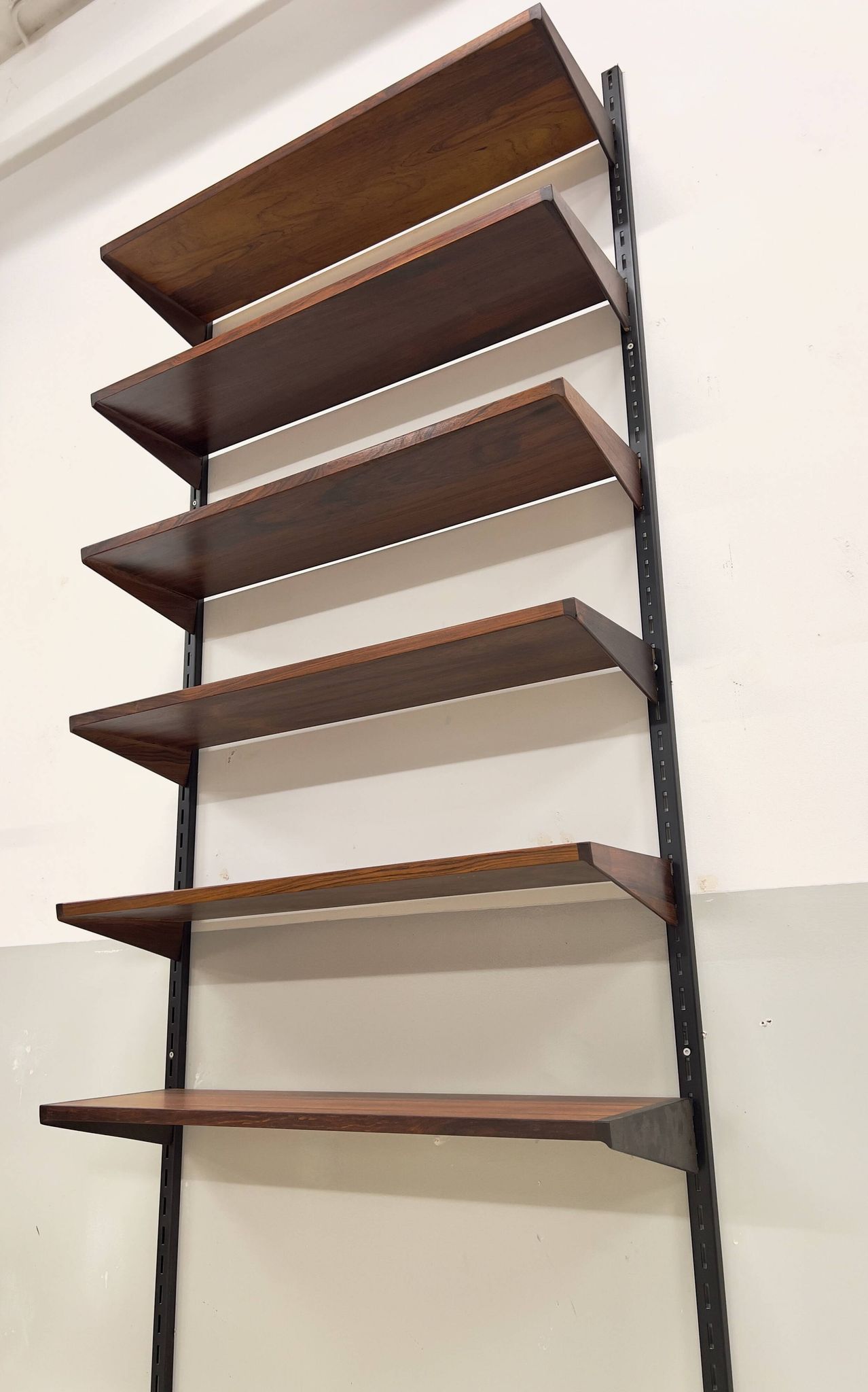 Kai Kristiansen Rosewood Shelves For Feldballes, Set Of 6