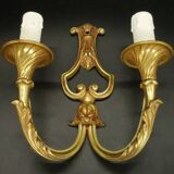 Pair of Louis XV style cage wall lights - bronze from EPI Paris