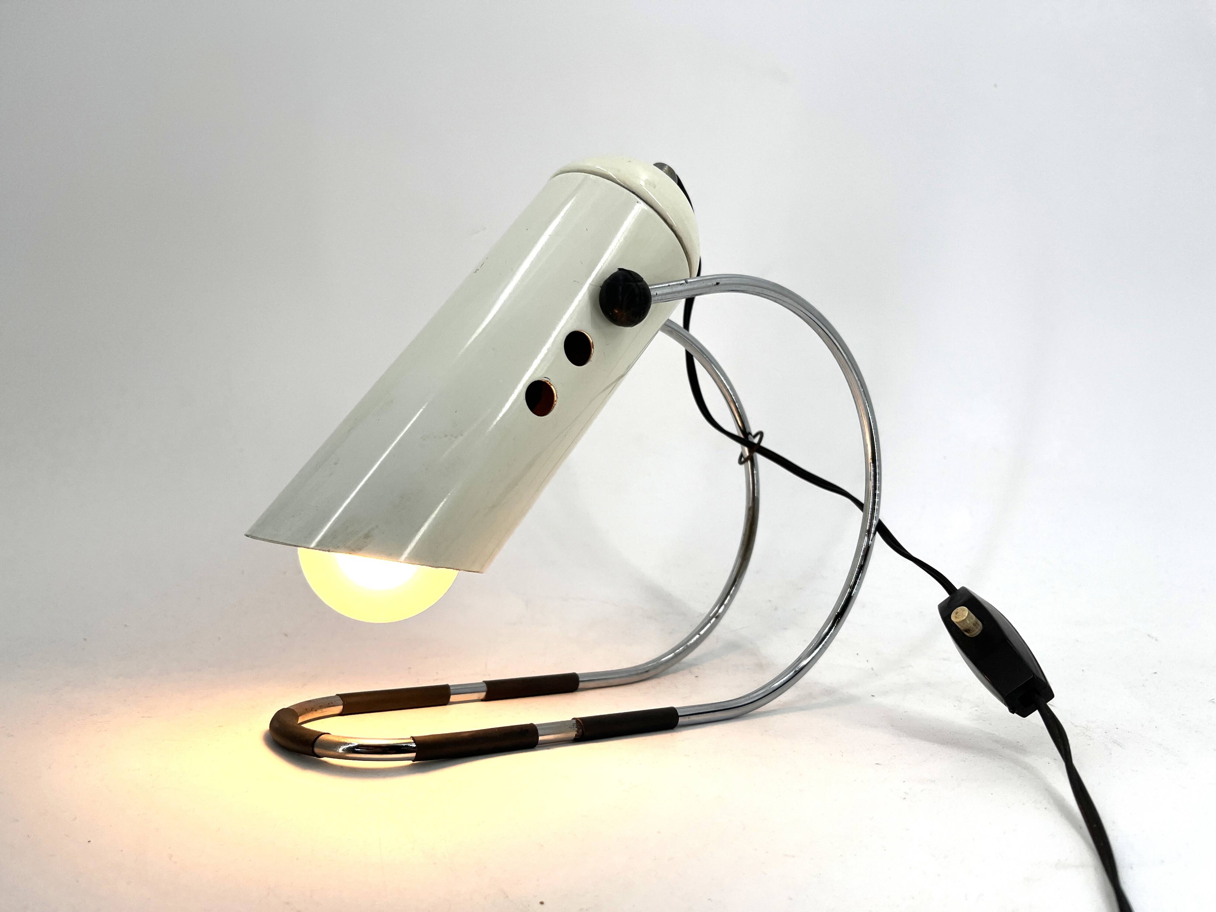 Vintage table lamp by Angelo Lelli for Lightolier, 1970s