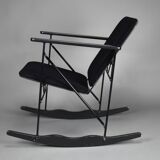 Chaise à bascule post-moderne par Yrjö Kukkapuro