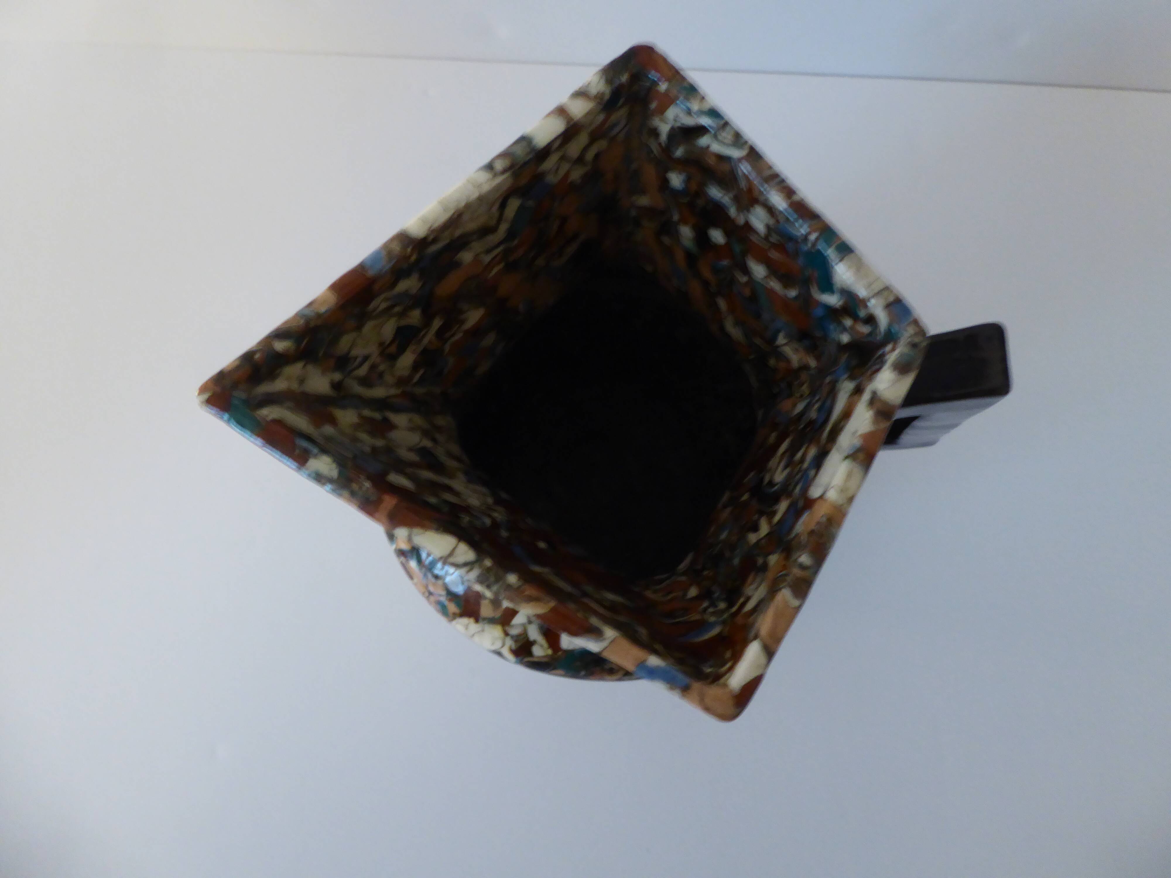 Ceramic pitcher from Vallauris by Jean Gerbino