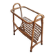 Rattan Magazine Rack, Bamboo, France 1975