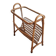 Rattan Magazine Rack, Bamboo, France 1975